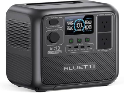 BLUETTI AC70 Portable Power Station | 1,000W 768Wh
